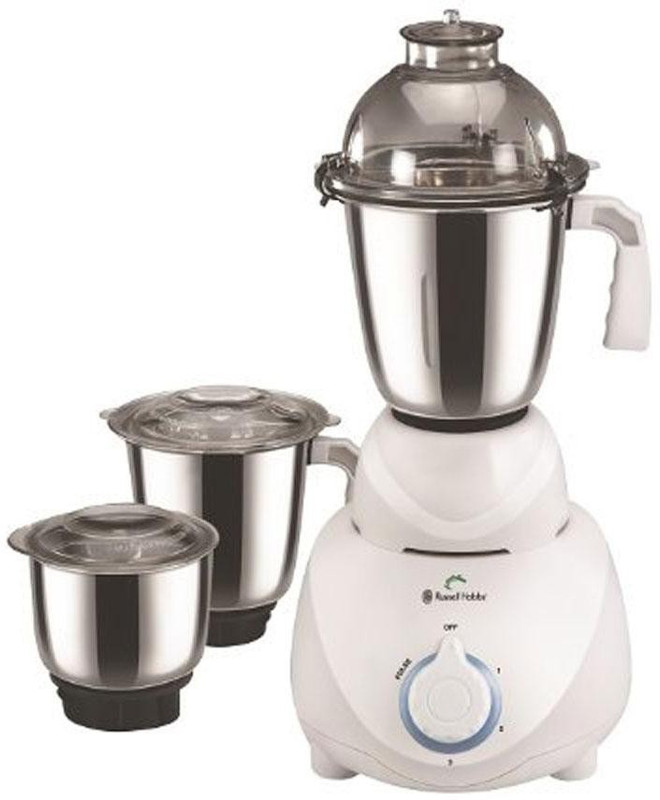 Russell Hobbs NO RMG 550 STAR 550 W Juicer Mixer Grinder(White, 3 Jars) Russell Hobbs NO RMG 550 STAR 550 W Juicer Mixer Grinder(White, 3 Jars)