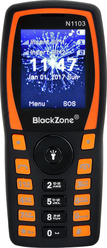 BlackZone N1103(Black & Orange)
