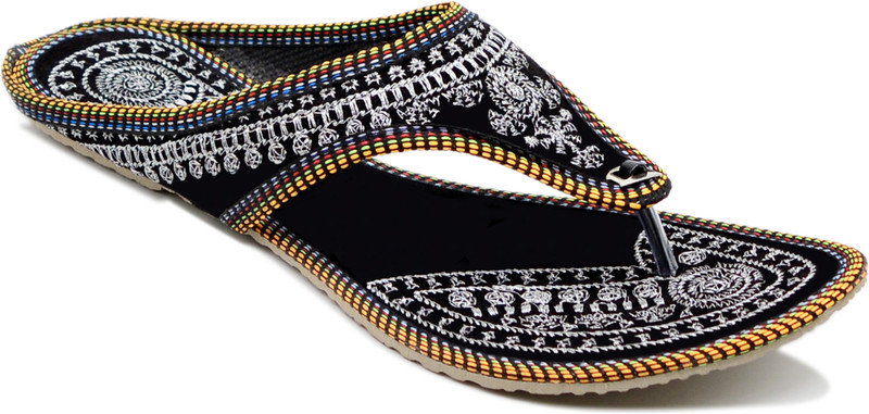 Myra Women Black Flats RS.215 (62.00% Off) - Flipkart