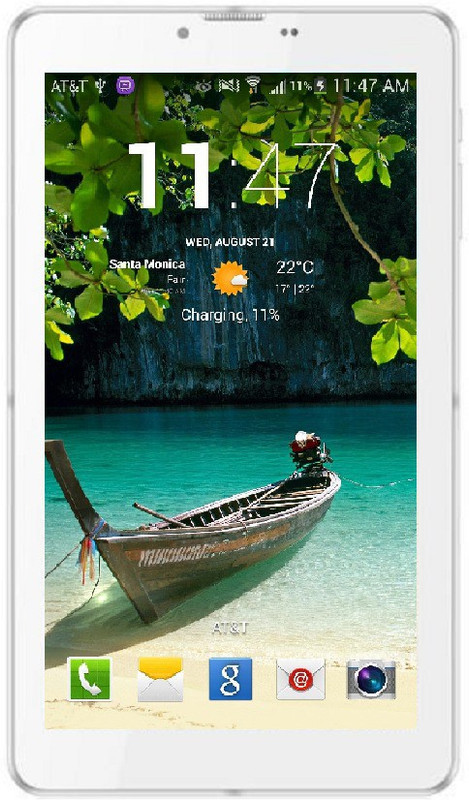 I Kall N2 4 GB 7 inch with Wi-Fi+3G Tablet (White)