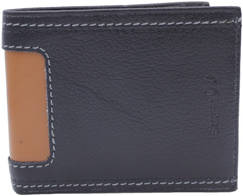 street 99 Men Multicolor Genuine Leather Wallet(7 Card Slots)