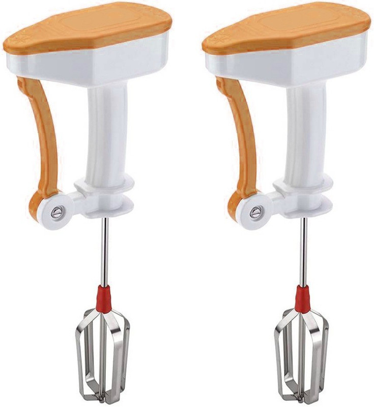 WCSE Power free easy flow Orange and Orange color 0 W Hand Blender(Orange)