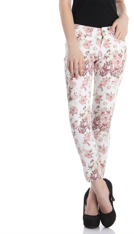Pepe Jeans Slim Women Pink Jeans