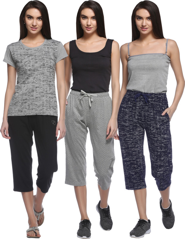 69GAL Women Multicolor Capri