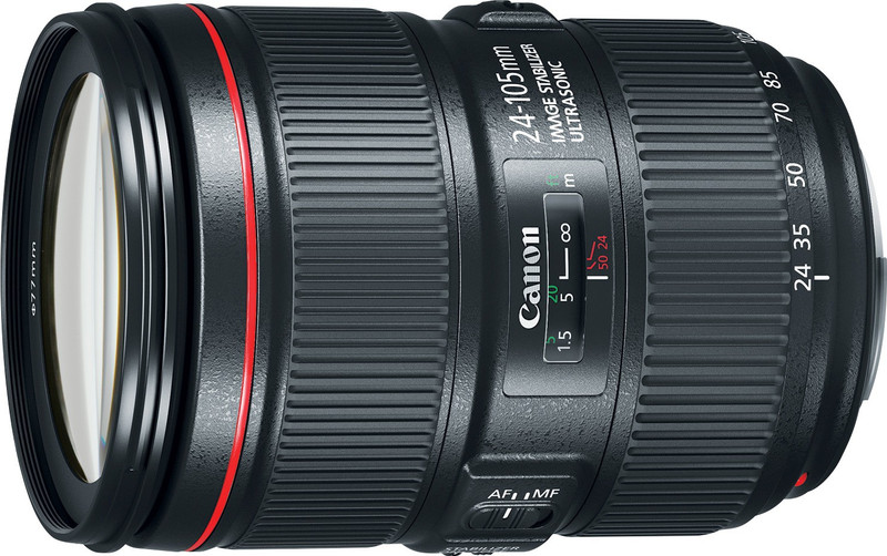 Canon Ef24-105Mm F/4L is Ii USM Lens(Black, 24)