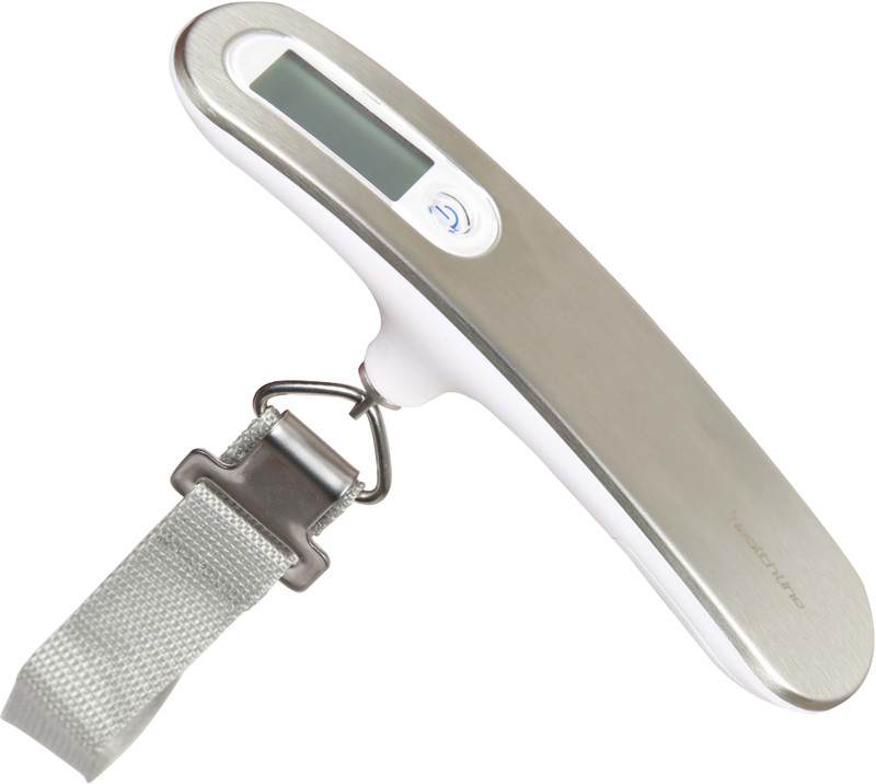 Healthline LS-311 Weighing Scale(Silver, White)