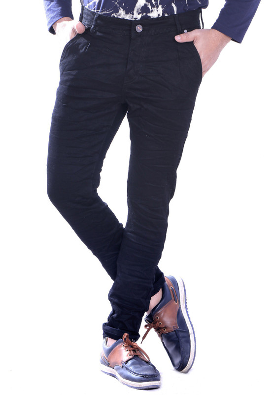 black warrior Slim Men Black Jeans