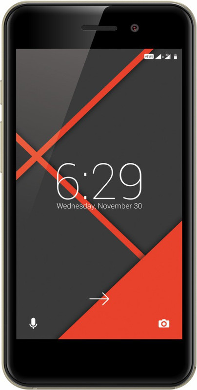Celkon Swift 4G (Black & Gold, 8 GB)(1 GB RAM)