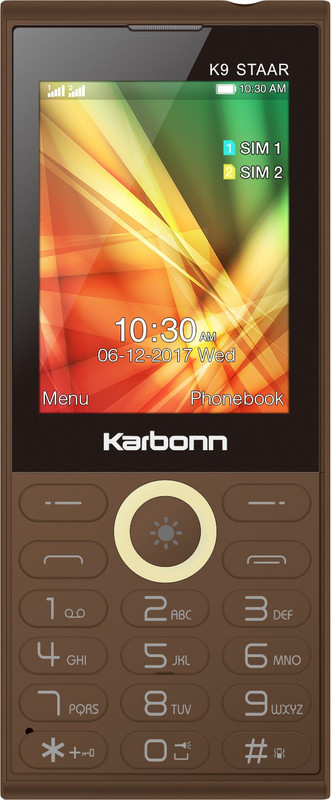 Karbonn K9 Staar(Coffee)