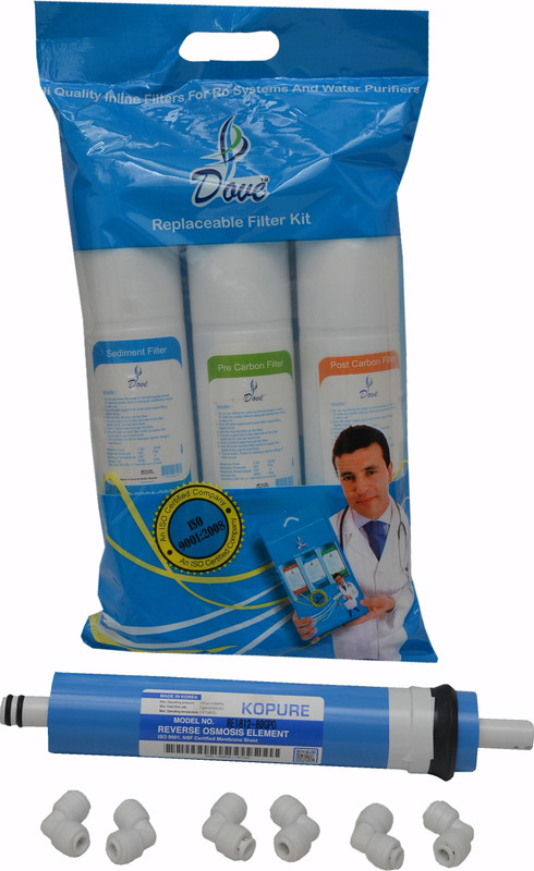 Ampereus Inline filter complete set with membrane and connectors Solid Filter Cartridge(0.5, Pack of 3) Ampereus Inline filter complete set with membrane and connectors Solid Filter Cartridge(0.5, Pack of 3)