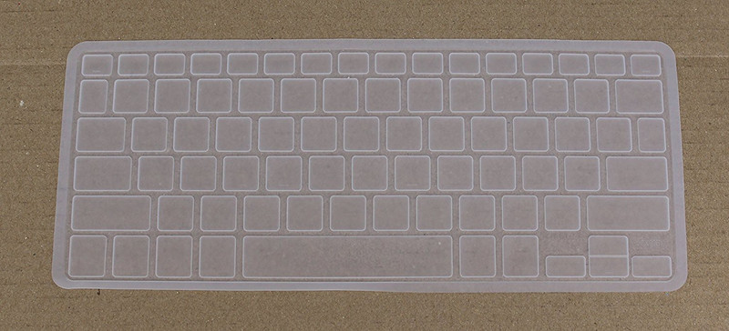 Saco Ultra Thin TPU Protector Cover Fit for Dell Notebook i7347 Convertible Touchscreen Laptop Keyboard Skin(Transparent)