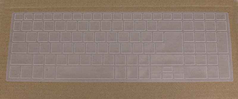 Saco Silicone Chiclet Protector Cover Fit for ACER ASPIRE V NITRO VN7-591G-74X2 Laptop Keyboard Skin(Transparent)