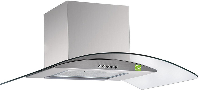 J3 Technology Mod 36 Inox 60cm Ceiling Mounted Chimney(White 900 CMH)