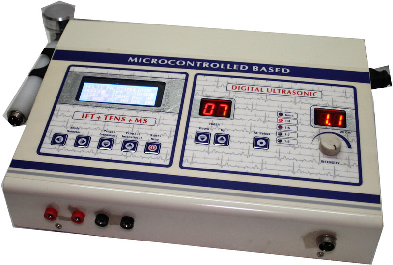 physio care devices PCD 124 COMBINATION (4 IN 1) IFT+TENS+MS+US Electrotherapy Device(PCD 124)