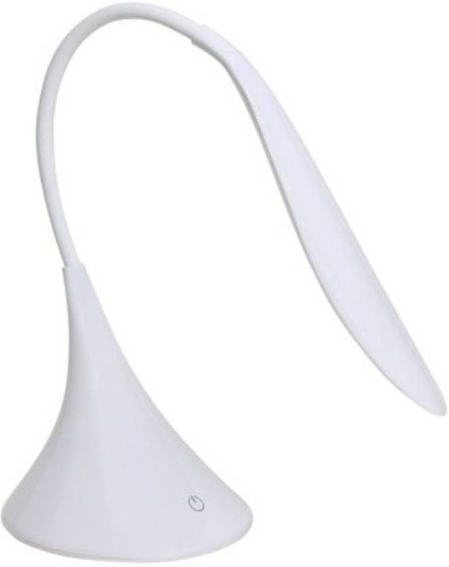 BLASTOISE POWER PLUS FLEXI SWAN LAMP WITH TOUCH SENSOR & DUAL POWER MODE _1 Study Lamp(20 cm, White)