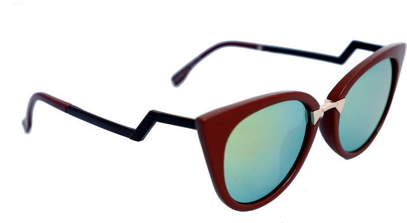 Pacify Cat-eye Sunglasses(Blue)