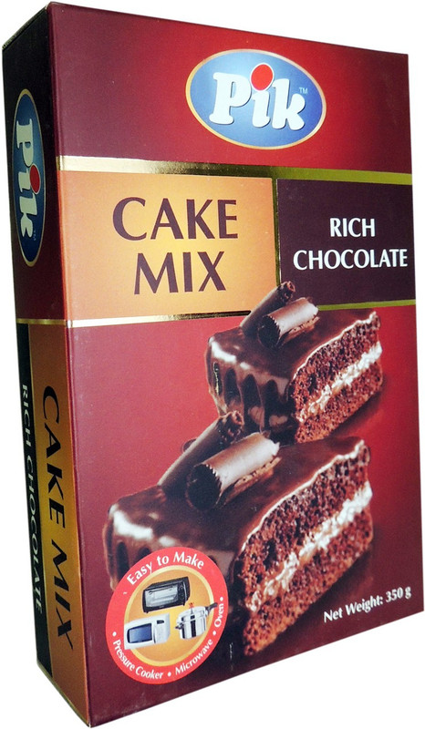 Pik Cake Mix - Rich Chocolate, 350g Self Rising Flour Powder(350 g)