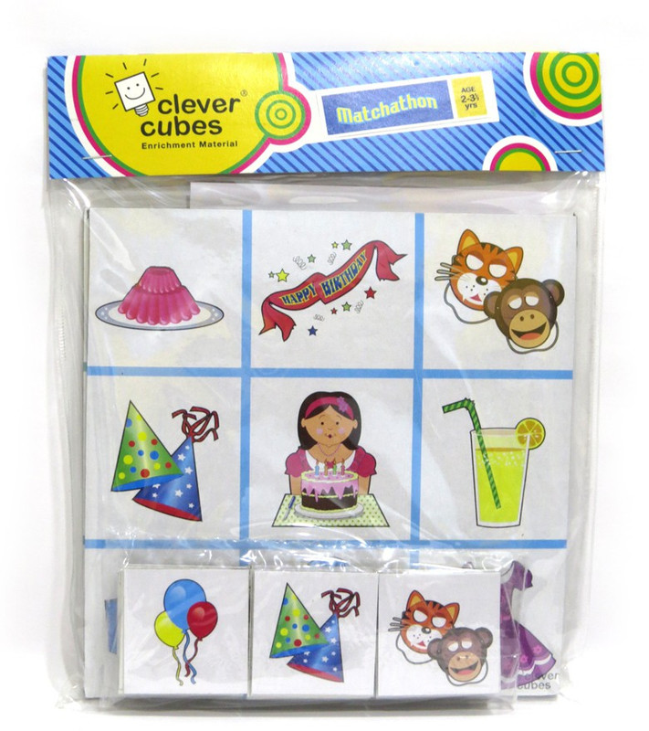 Clever Cubes Matchathon Board Game