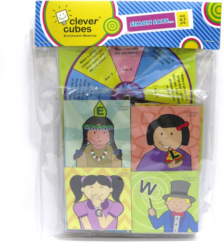 Clever Cubes Simon Says Board Game