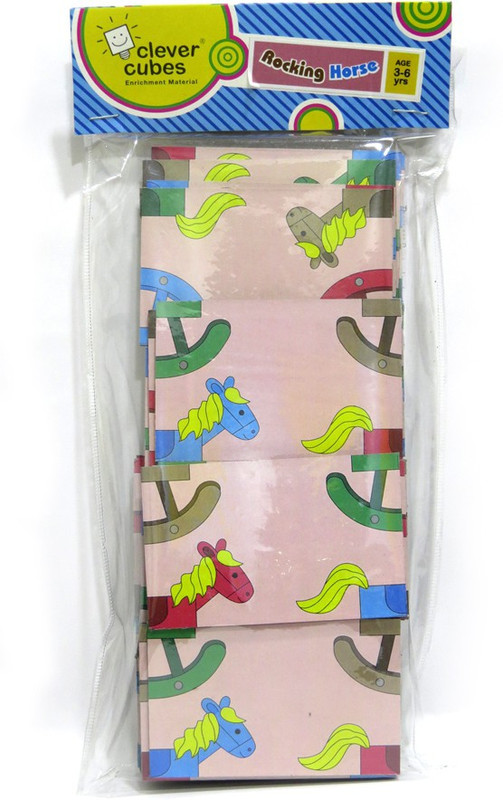 Clever Cubes Rocking Horse Board Game