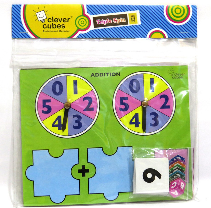 Clever Cubes Triple Spin Board Game