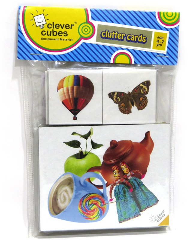 Clever Cubes Clutter Cards Board Game