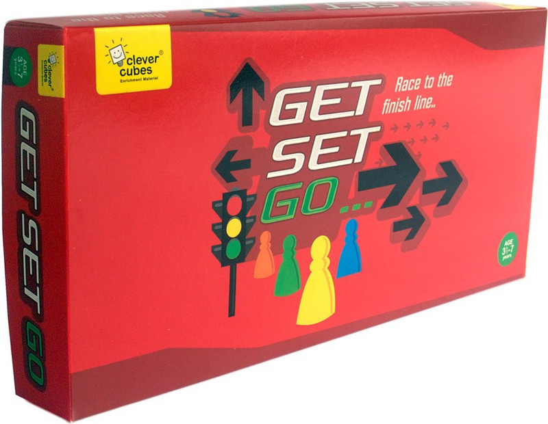 Clever Cubes Get Set Go Board Game