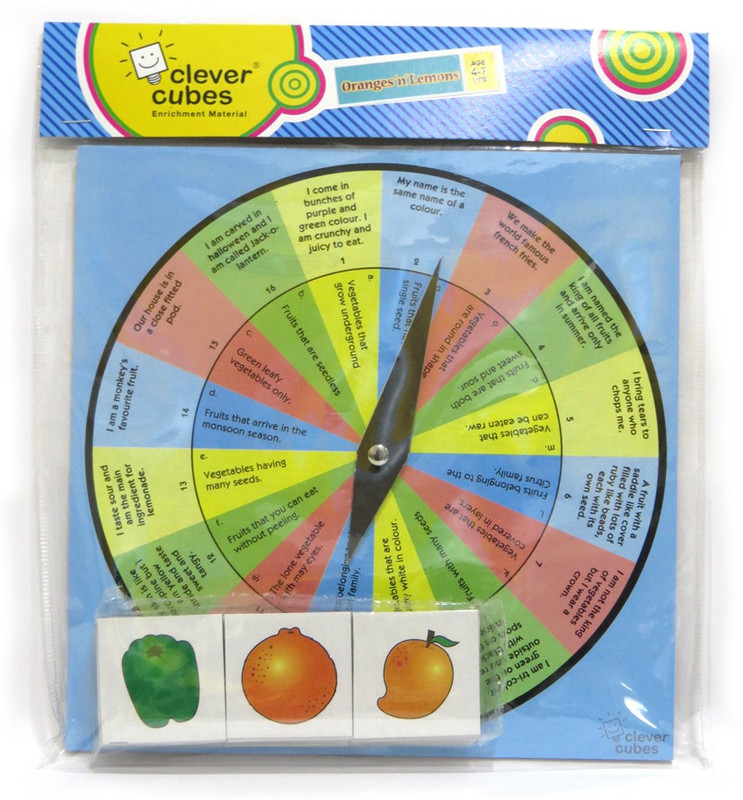 Clever Cubes Oranges 'n' Lemons Board Game