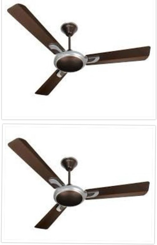 Havells AREOLE 1200 mm 3 Blade Ceiling Fan(PEARL BROWN SIVER, Pack of 2)