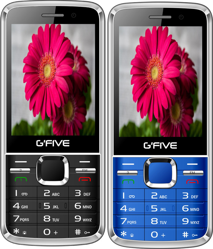Gfive G9 Combo of Two Mobile(Blue, Black)