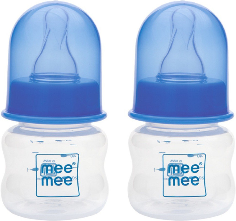 MeeMee PREMIUM FEEDING BOTTLE - 60 ml(Blue)