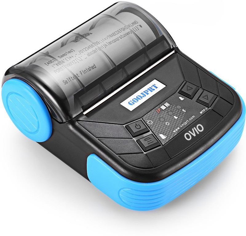 OVIO 80mm Bluetooth Thermal and Barcode Wireless Printer POS Receipt Printer Portable Rechargeable Thermal Receipt Printer OVIO 80mm Bluetooth Thermal and Barcode Wireless Printer POS Receipt Printer Portable Rechargeable Thermal Receipt Printer