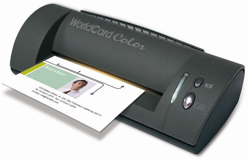 Penpower Business Card Scanner WC Color Scanner(Black)