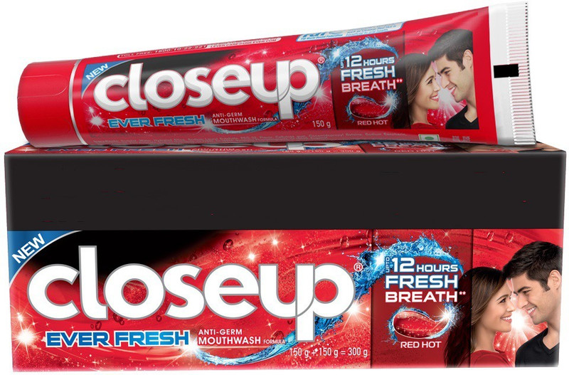 Closeup Ever Fresh Toothpaste(300 g, Pack of 2)