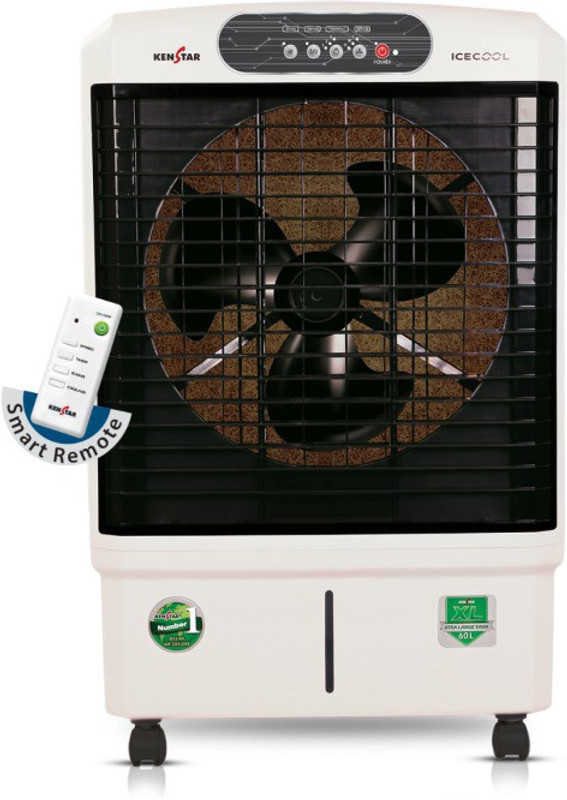 Kenstar ICECOOL RE Room/Personal Air Cooler(White, 60 Litres)