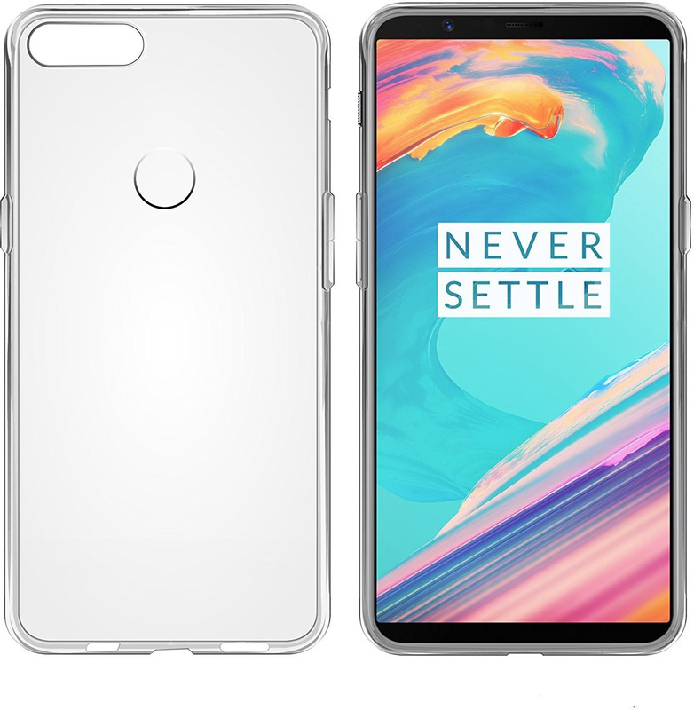 aadtail Back Cover for OnePlus 5T(Transparent, Shock Proof, Silicon)