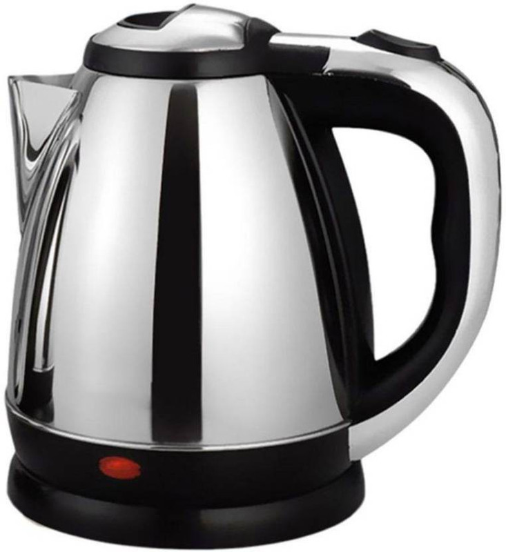 R N Enterprises digimax star Electric Kettle(1.8 L, Silver, Black)