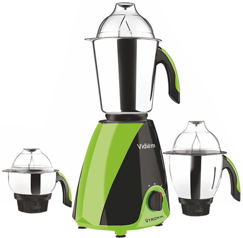Vidiem Vtron Max 1000 W Mixer Grinder(White, Green, 3 Jars) Vidiem Vtron Max 1000 W Mixer Grinder(White, Green, 3 Jars)