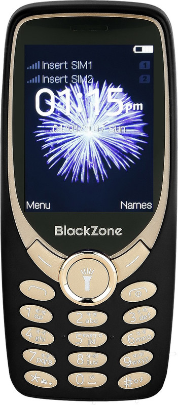 Blackzone BZ-3330(Black+Gold)