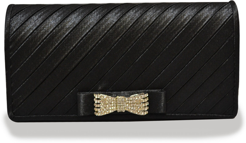 Chemistry Party Black  Clutch