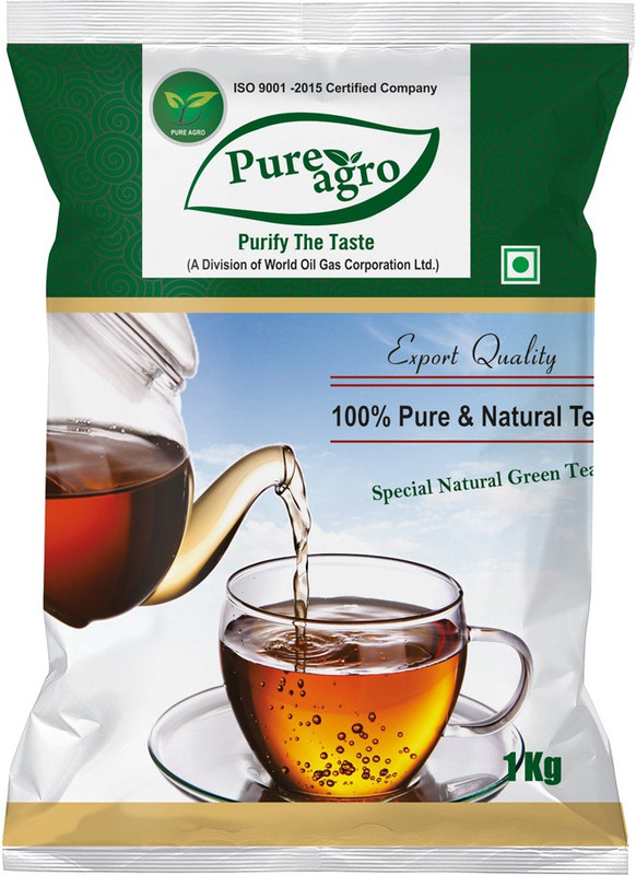 Pure Agro Green Tea Herbs Green Tea Pouch(1 kg)