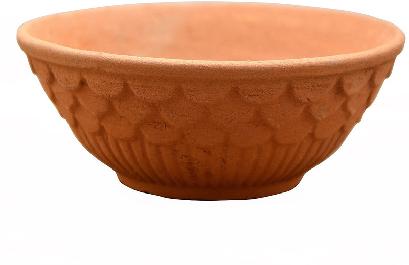 om craft villa Pottery Bowl Set(Brown, Pack of 4)