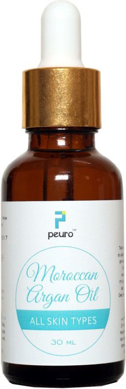 peuro 100% Pure Organic Moroccan Argan Oil Serum for Face and Hair 30ml(30 ml)