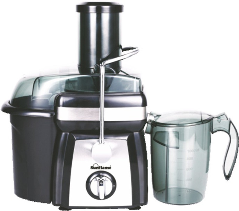 Sunflame JUICE EXTRACTOR (FULL APPLE) 800 W Juicer(Black, 1 Jar)