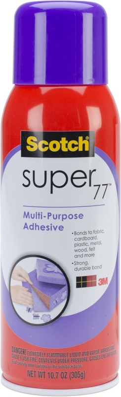 3M Scotch Super 77 Multipurpose Spray Adhesive - 10.75Oz