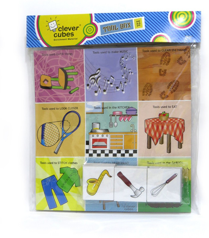 Clever Cubes Tool Box Board Game