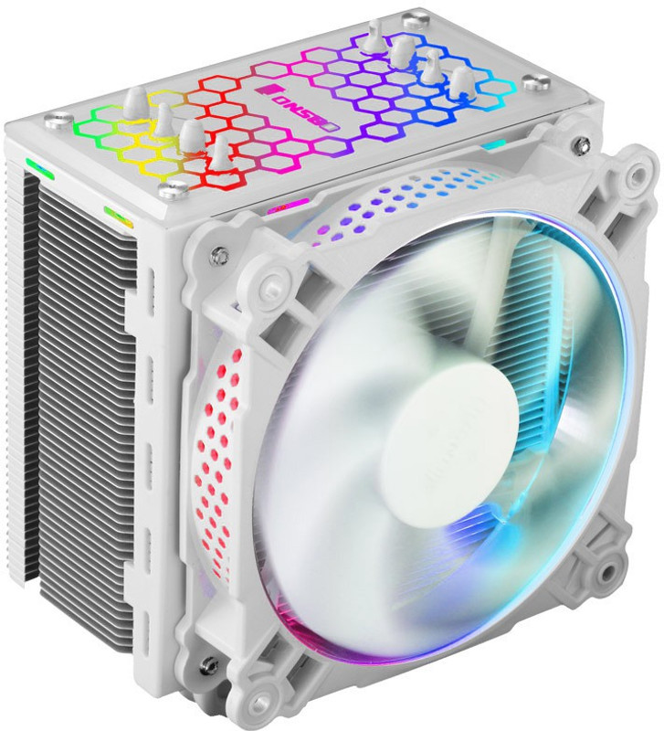 jonsbo CR – 201 RGB (WHITE) Cooler(White)