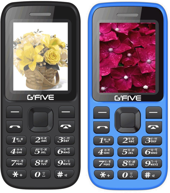 Gfive N9 Combo of Two Mobile(Black & Blue)