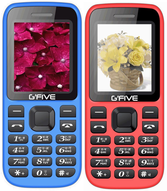 Gfive N9 Combo of Two Mobile(Blue & Red)