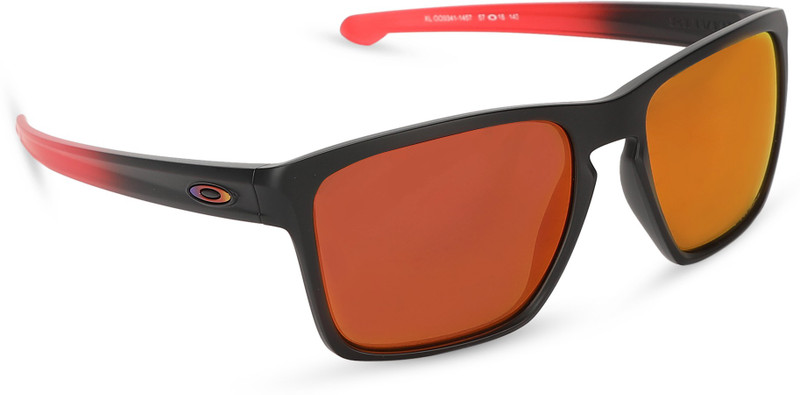 Oakley SLIVER XL Rectangular Sunglass(Red)